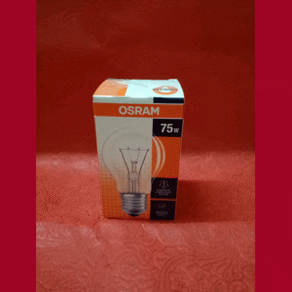 Picture of LIGHT BULB OSRAM 75w